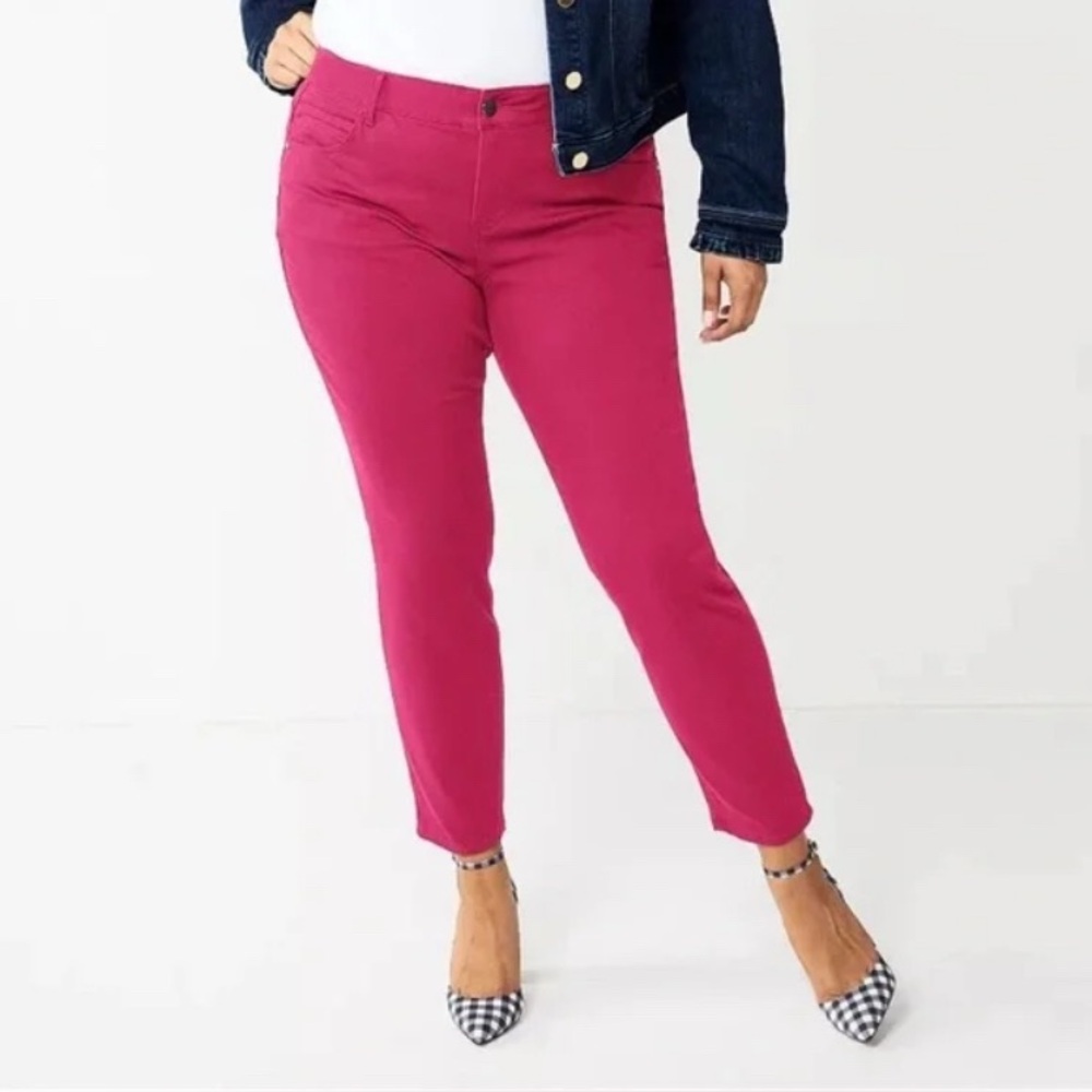 Draper James RSVP Pink Skinny Jeans
